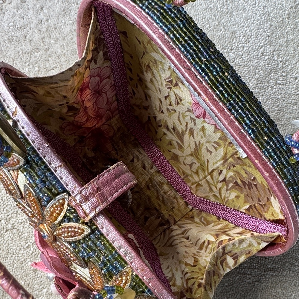 Mary Frances Embellished Floral Handbag - Picture 11 of 16